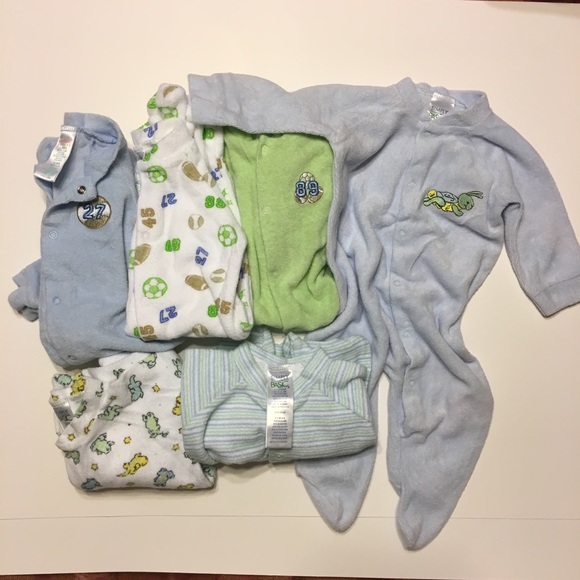 Other - Boys footie onesie bundle